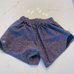 lululemon athletica Purple and Black Women's Shorts